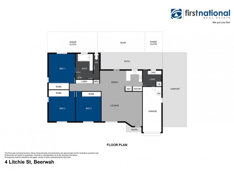 4 Litchie Street, Beerwah QLD 4519 Floorplan