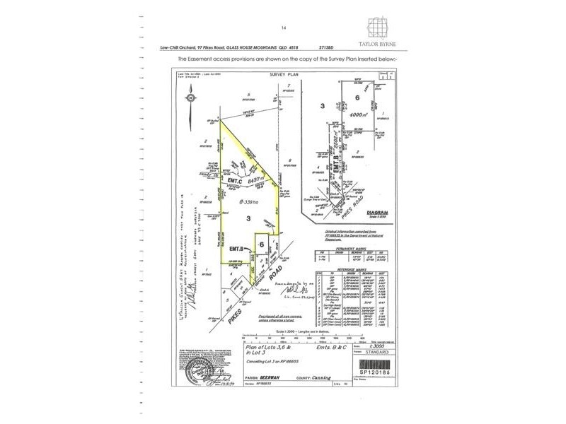 Lot 3 Pikes Road, Glass House Mountains QLD 4518 Floorplan