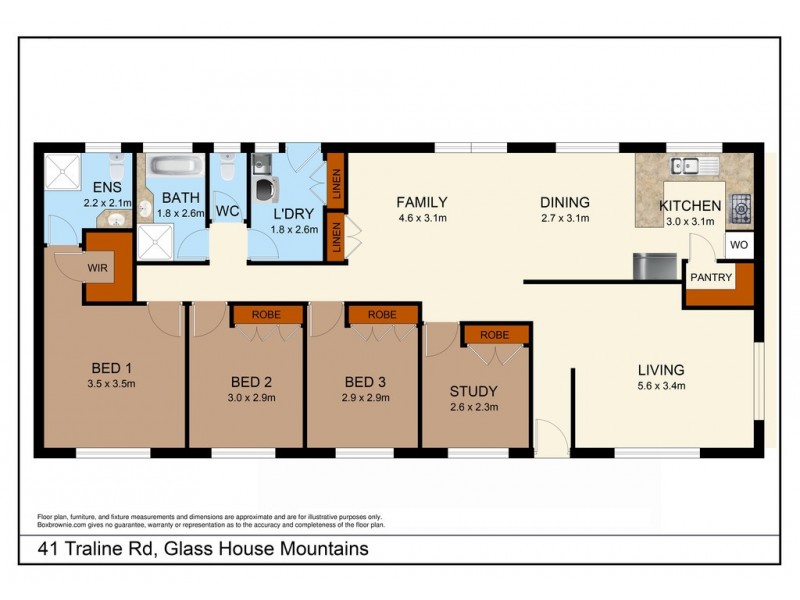 41 Traline Road, Glass House Mountains QLD 4518 Floorplan