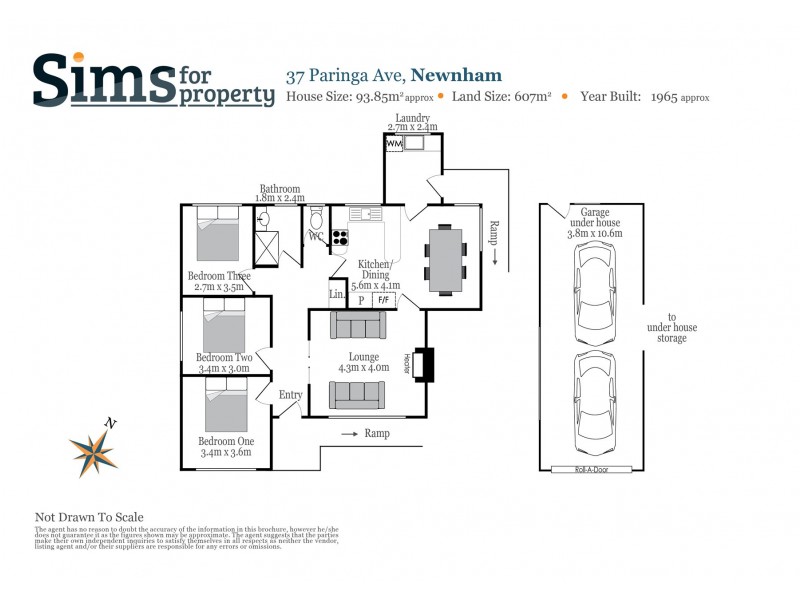37 Paringa Avenue, Newnham TAS 7248 Floorplan