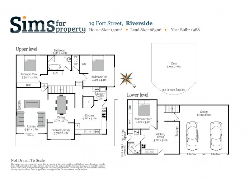 19 Fort Street, Riverside TAS 7250 Floorplan
