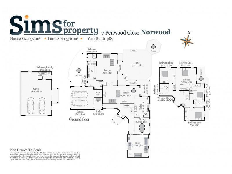 7 Penwood Close, Norwood TAS 7250 Floorplan
