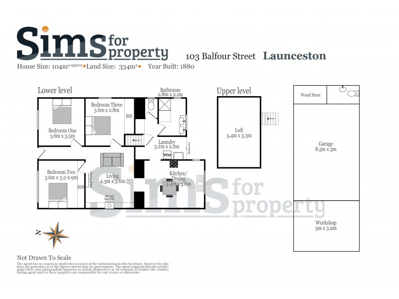 103 Balfour Street, Launceston TAS 7250 Floorplan