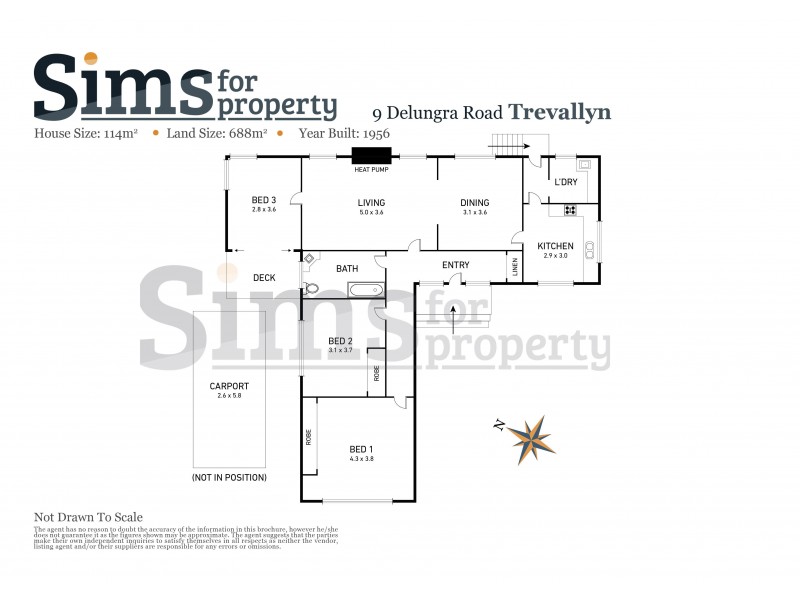 9 Delungra Road, Trevallyn TAS 7250 Floorplan