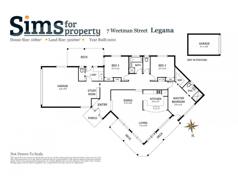 7 Weetman Street, Legana TAS 7277 Floorplan