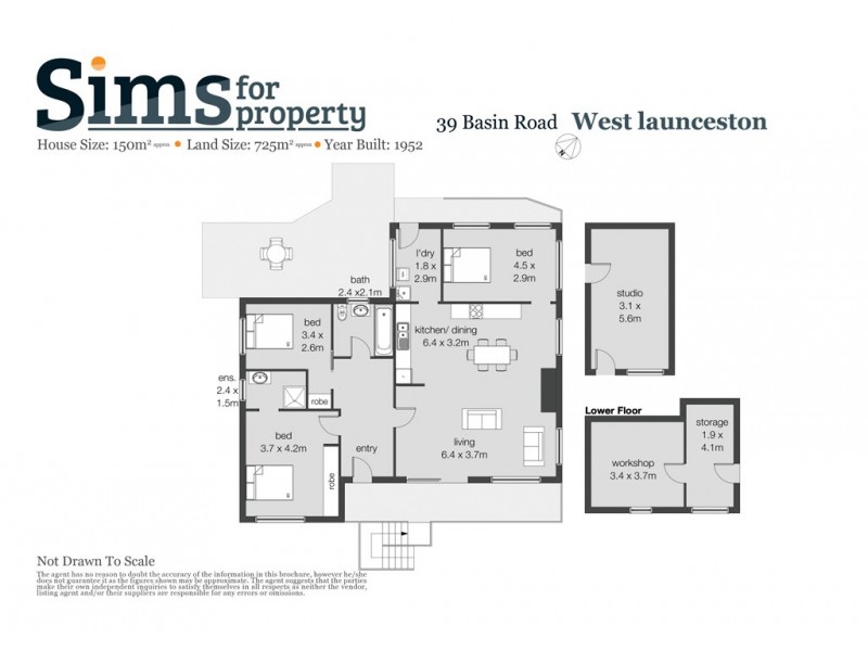 39 Basin Road, West Launceston TAS 7250 Floorplan