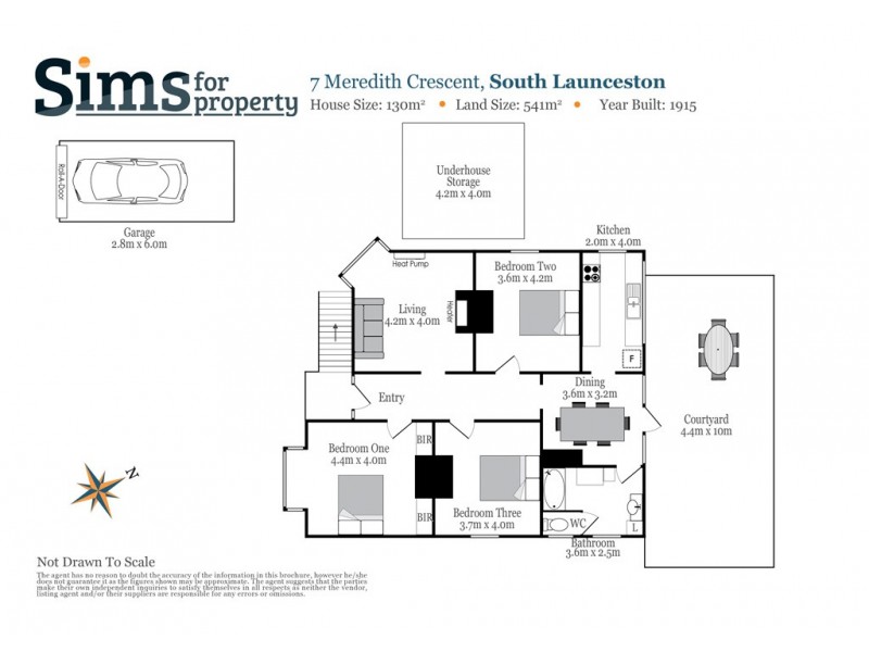 7 Meredith Crescent, South Launceston TAS 7249 Floorplan