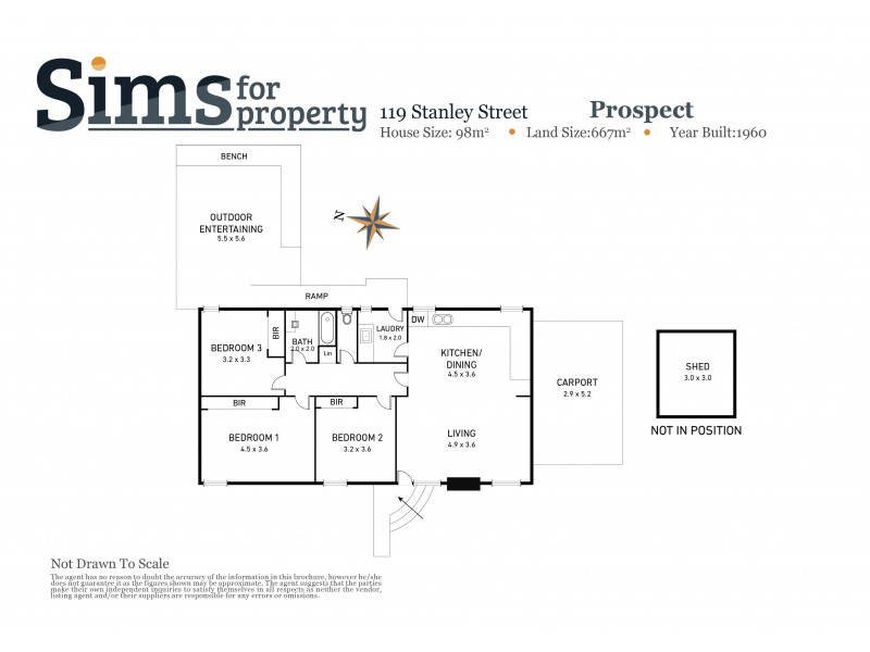 119 Stanley Street, Prospect TAS 7250 Floorplan