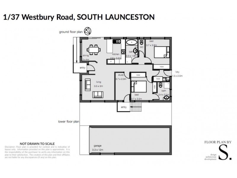 1/37 Westbury Road, South Launceston TAS 7249 Floorplan