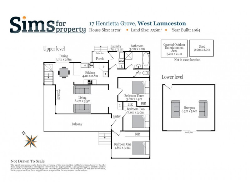 17 Henrietta Grove, West Launceston TAS 7250 Floorplan