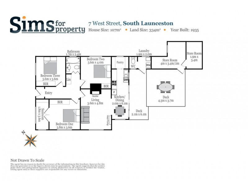 7 West Street, South Launceston TAS 7249 Floorplan