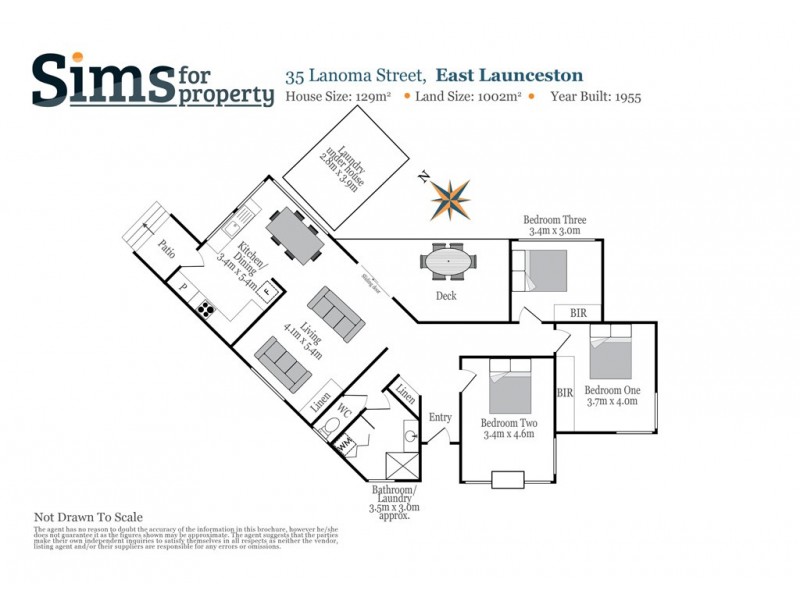 35 Lanoma Street, East Launceston TAS 7250 Floorplan