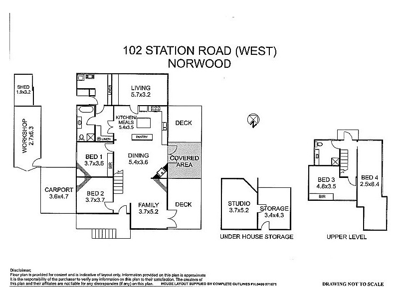102 Station Road, Norwood TAS 7250 Floorplan