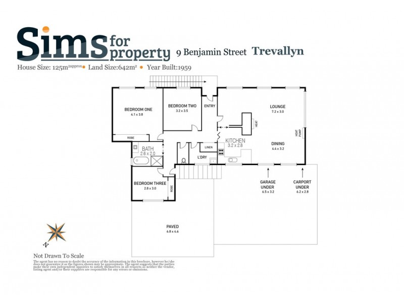 9 Benjamin Street, Trevallyn TAS 7250 Floorplan