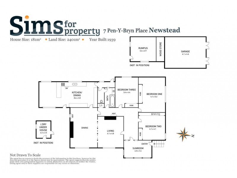 7 Pen-Y-Bryn Place, East Launceston TAS 7250 Floorplan