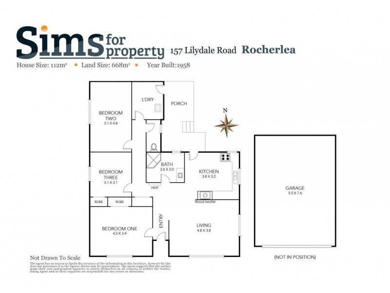157 Lilydale Road, Rocherlea TAS 7248 Floorplan