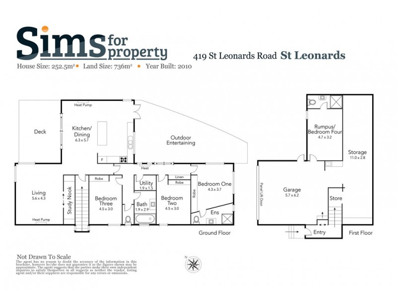 419 St Leonards Road, St Leonards TAS 7250 Floorplan