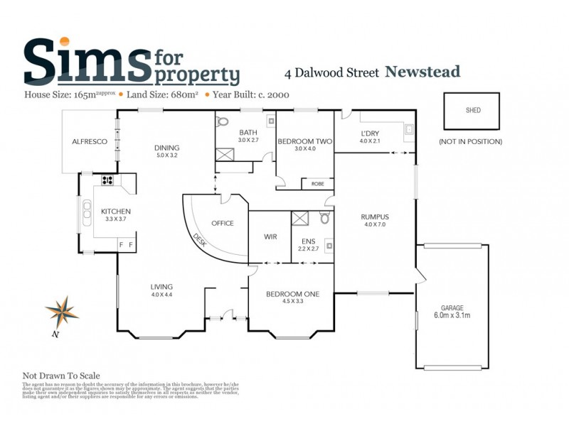 4 Dalwood Street, Newstead TAS 7250 Floorplan