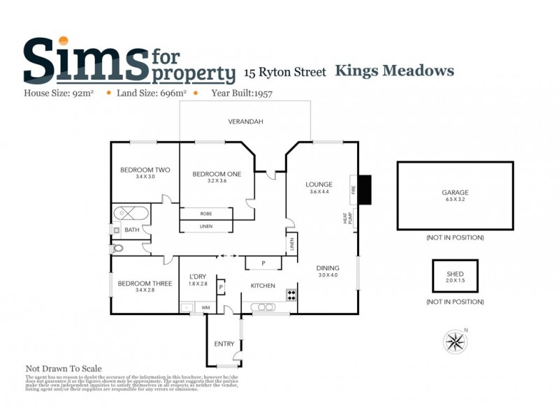 15 Ryton Street, Kings Meadows TAS 7249 Floorplan