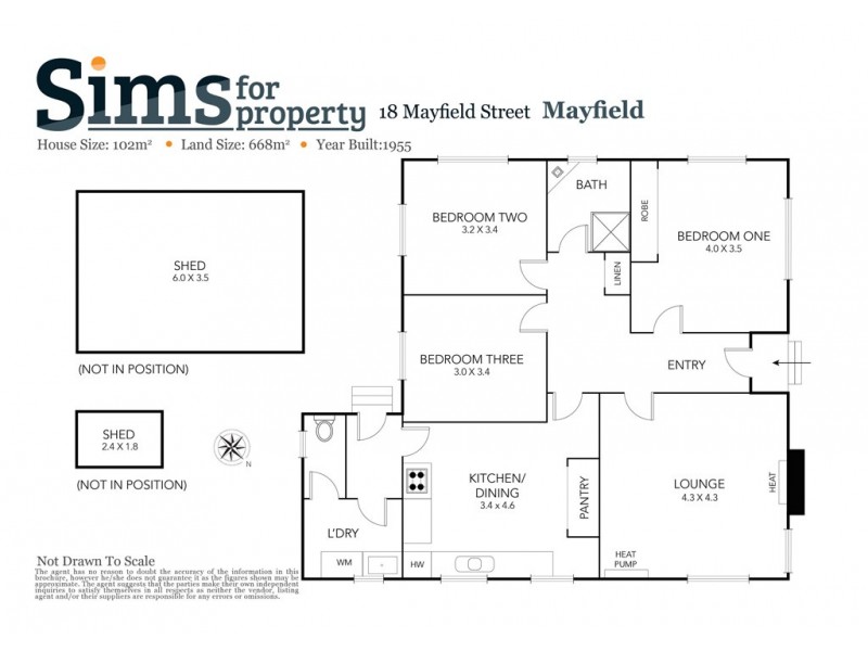 18 Mayfield street, Mayfield TAS 7248 Floorplan