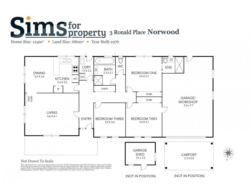 3 Ronald Place, Norwood TAS 7250 Floorplan