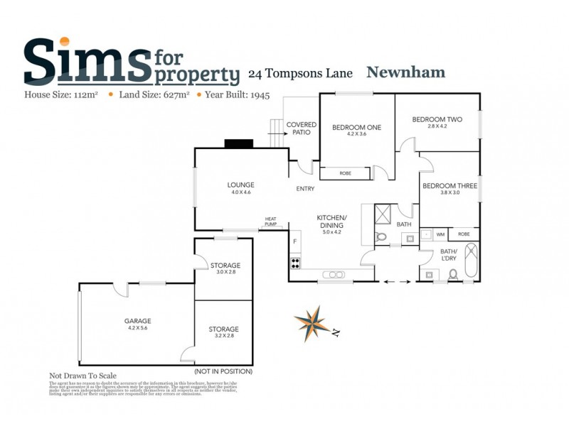 24 Tompson Lane, Newnham TAS 7248 Floorplan