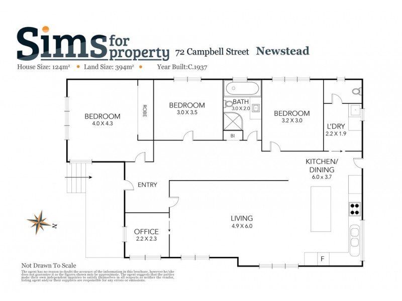 72 Campbell Street, Newstead TAS 7250 Floorplan