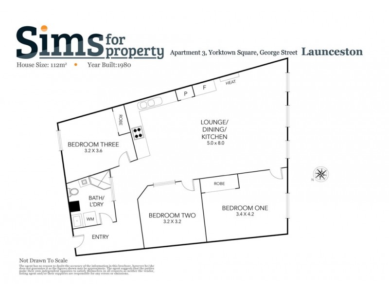 Apartment 3 York Town Square, Launceston TAS 7250 Floorplan