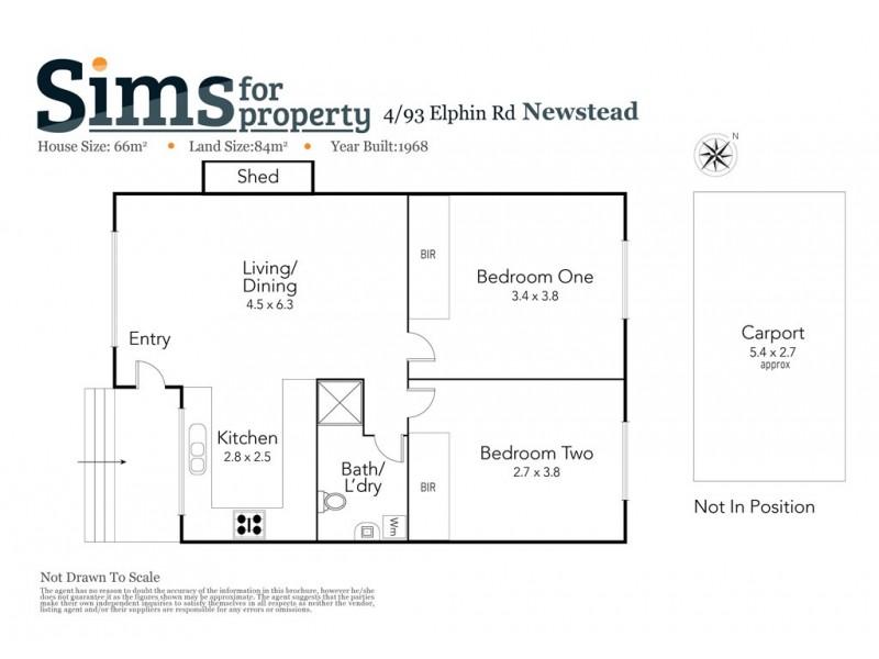 4/93 Elphin Road, Newstead TAS 7250 Floorplan