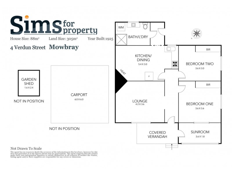 4 Verdun Street, Mowbray TAS 7248 Floorplan