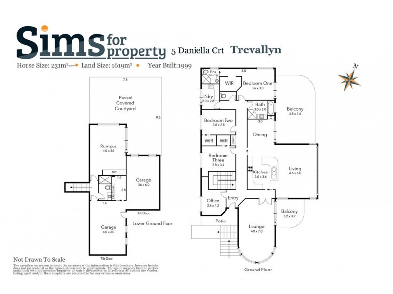 5 Daniella Court, Trevallyn TAS 7250 Floorplan