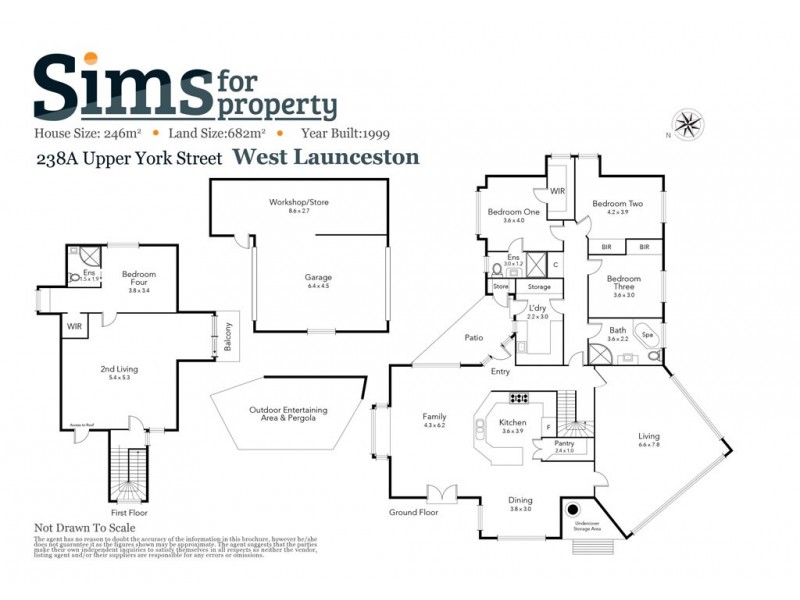 328A Upper York Street, West Launceston TAS 7250 Floorplan