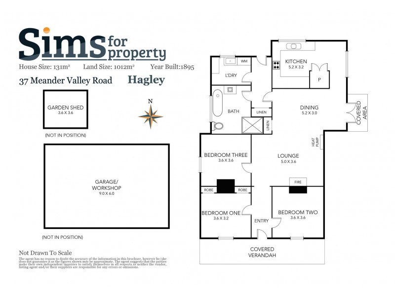 37 Meander Valley Road, Hagley TAS 7292 Floorplan