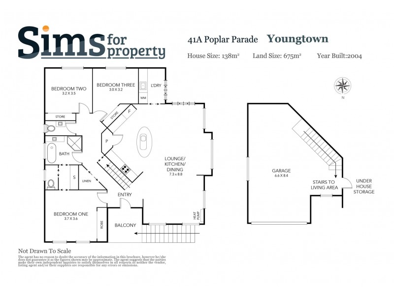 41a Poplar Parade, Youngtown TAS 7249 Floorplan