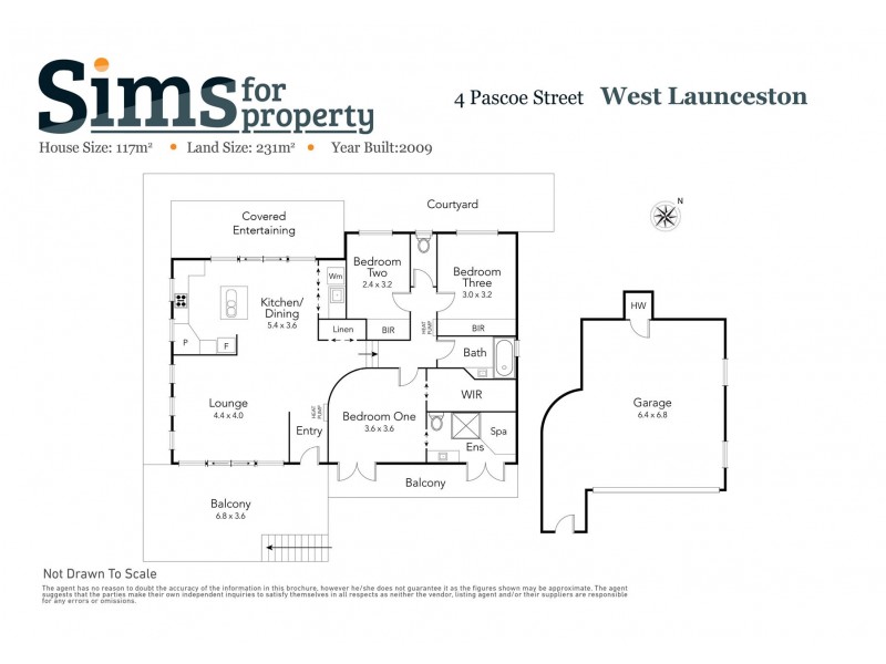 4 Pascoe Street, West Launceston TAS 7250 Floorplan