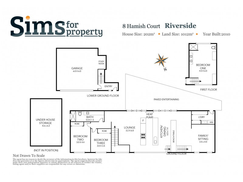 8 Hamish Court, Riverside TAS 7250 Floorplan