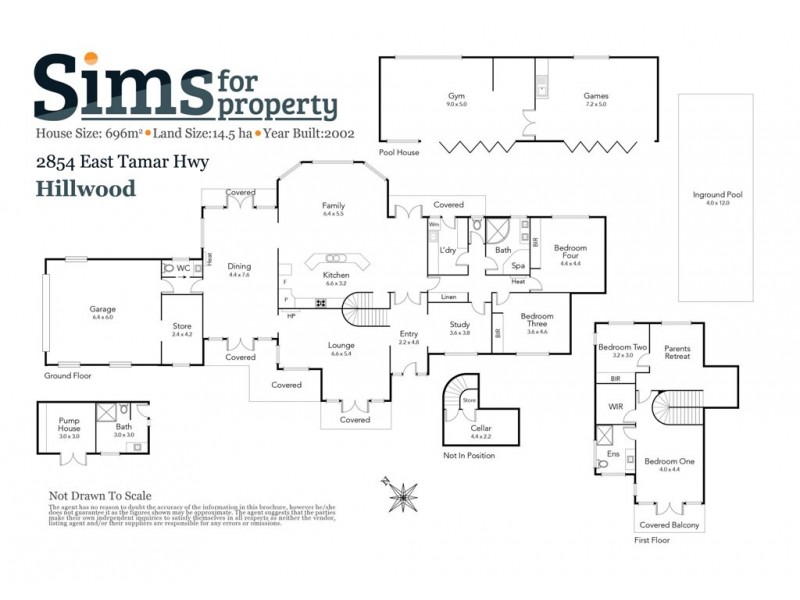2854 East Tamar Highway, Hillwood TAS 7252 Floorplan