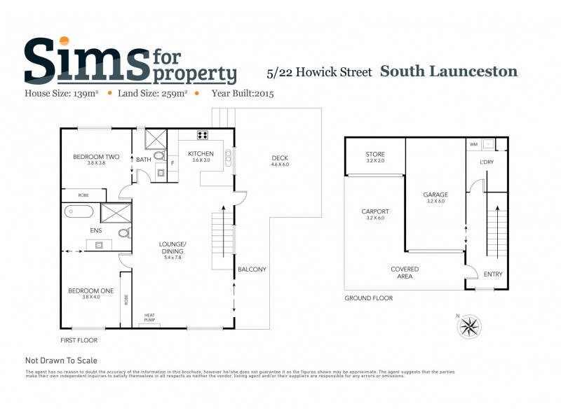 5/22 Howick Street, South Launceston TAS 7249 Floorplan