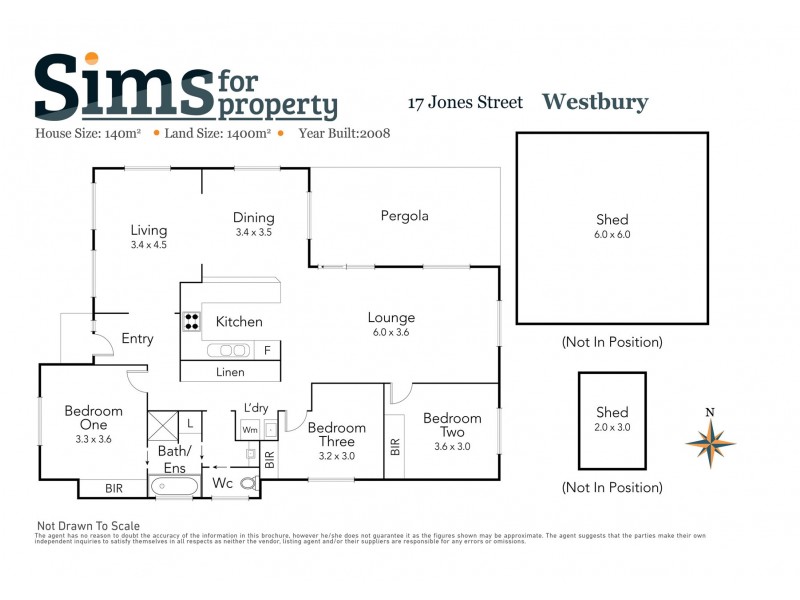 17 Jones Street, Westbury TAS 7303 Floorplan