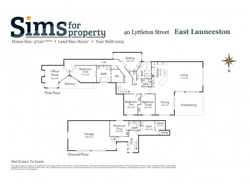 40 Lyttleton Street, East Launceston TAS 7250 Floorplan