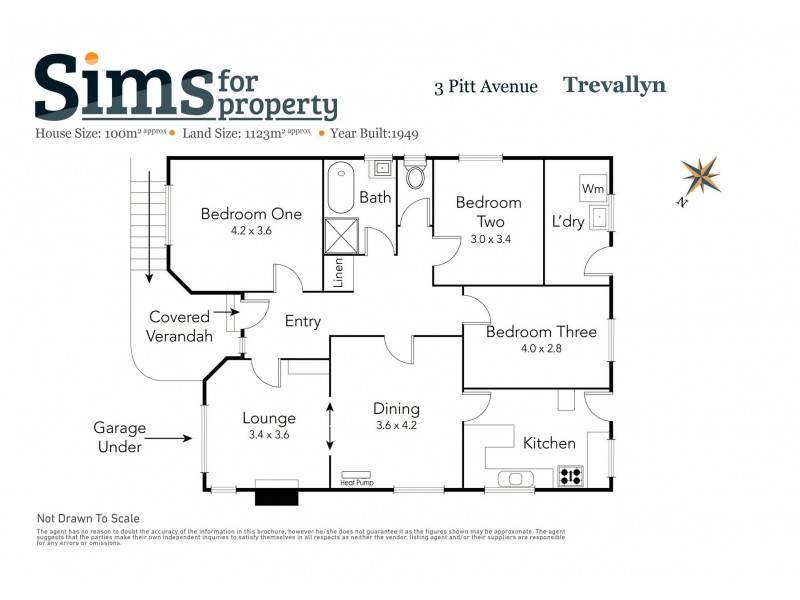 3 Pitt Avenue, Trevallyn TAS 7250 Floorplan