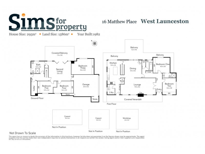 16 Matthew Place, West Launceston TAS 7250 Floorplan
