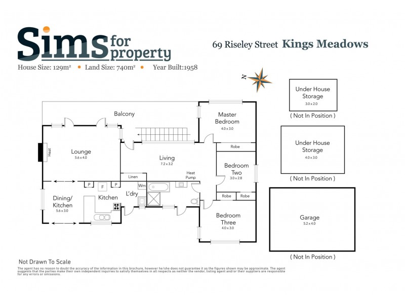 69 Riseley Street, Kings Meadows TAS 7249 Floorplan