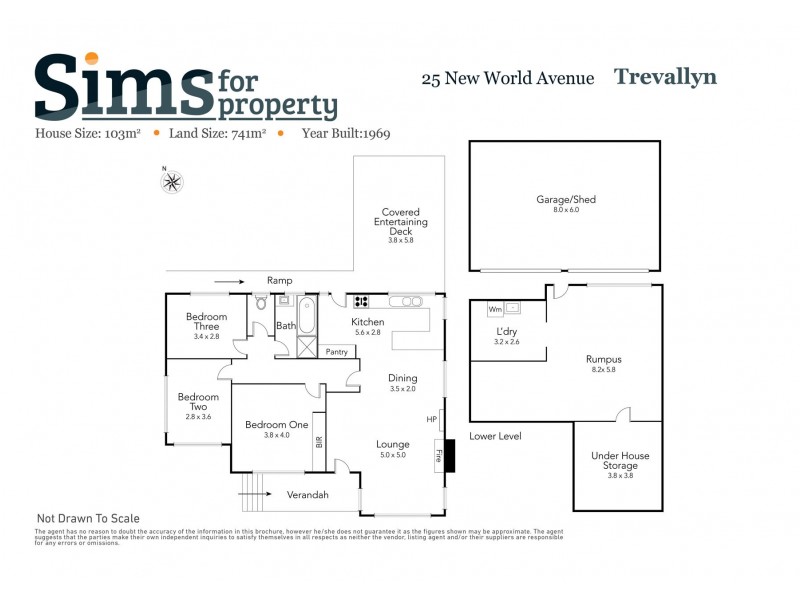 25 New World Avenue, Trevallyn TAS 7250 Floorplan