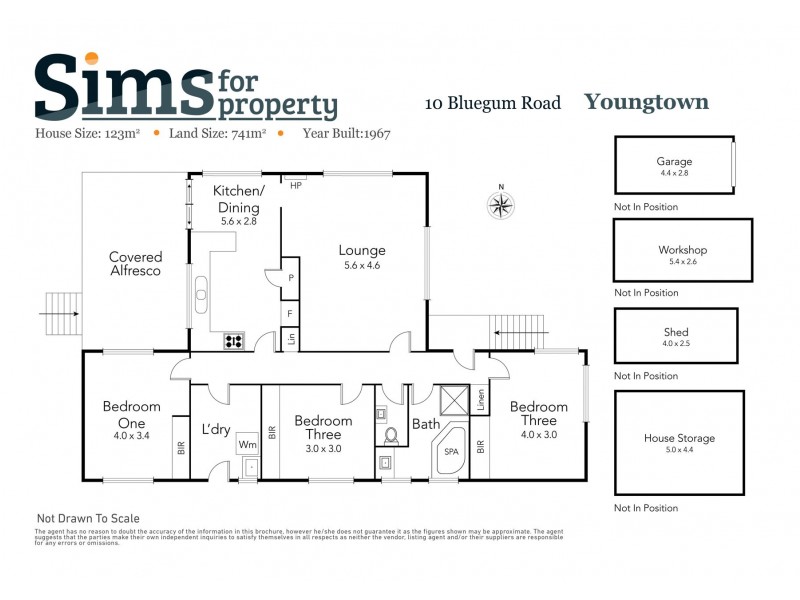 10 Bluegum Road, Youngtown TAS 7249 Floorplan