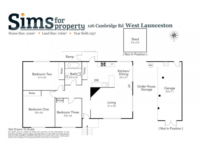 126 Cambridge Street, West Launceston TAS 7250 Floorplan
