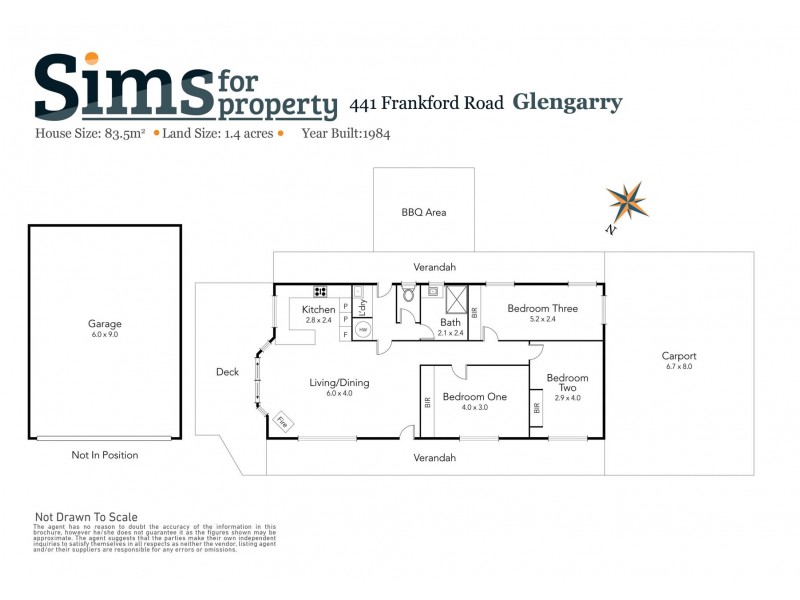 441 Frankford Road, Glengarry TAS 7275 Floorplan