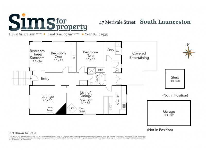 47 Merivale Street, South Launceston TAS 7249 Floorplan