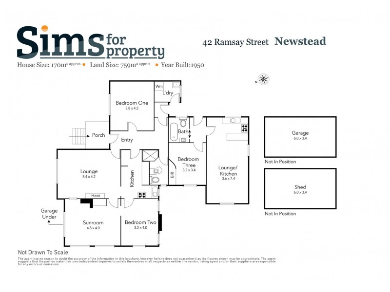42 Ramsay Street, Newstead TAS 7250 Floorplan