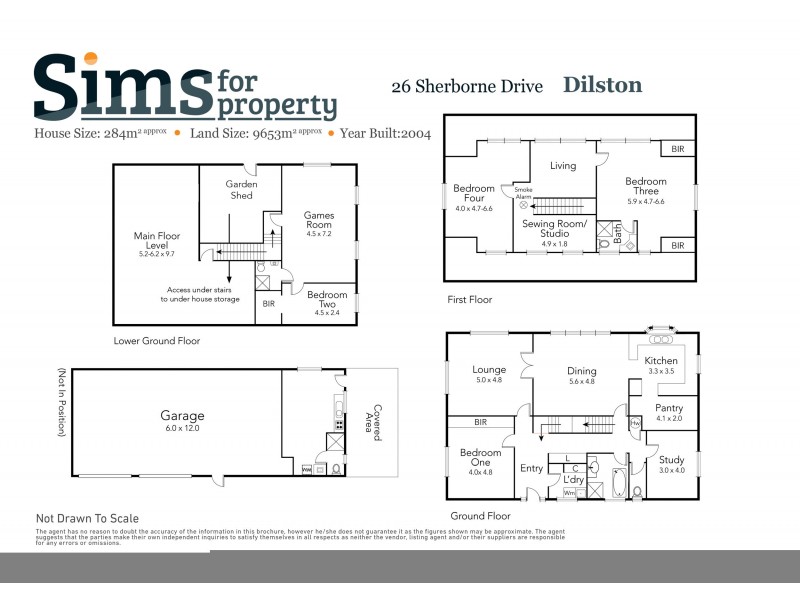 26 Sherborne Drive, Dilston TAS 7252 Floorplan